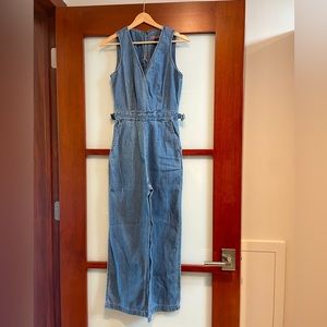 Denim long jumpsuit by Point Sur for JCrew